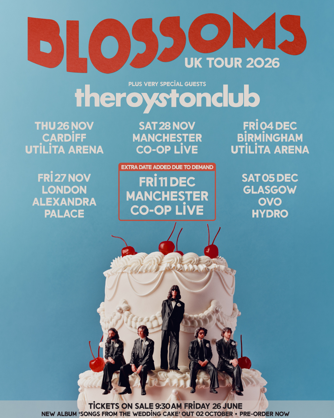 Blossoms Tour Poster