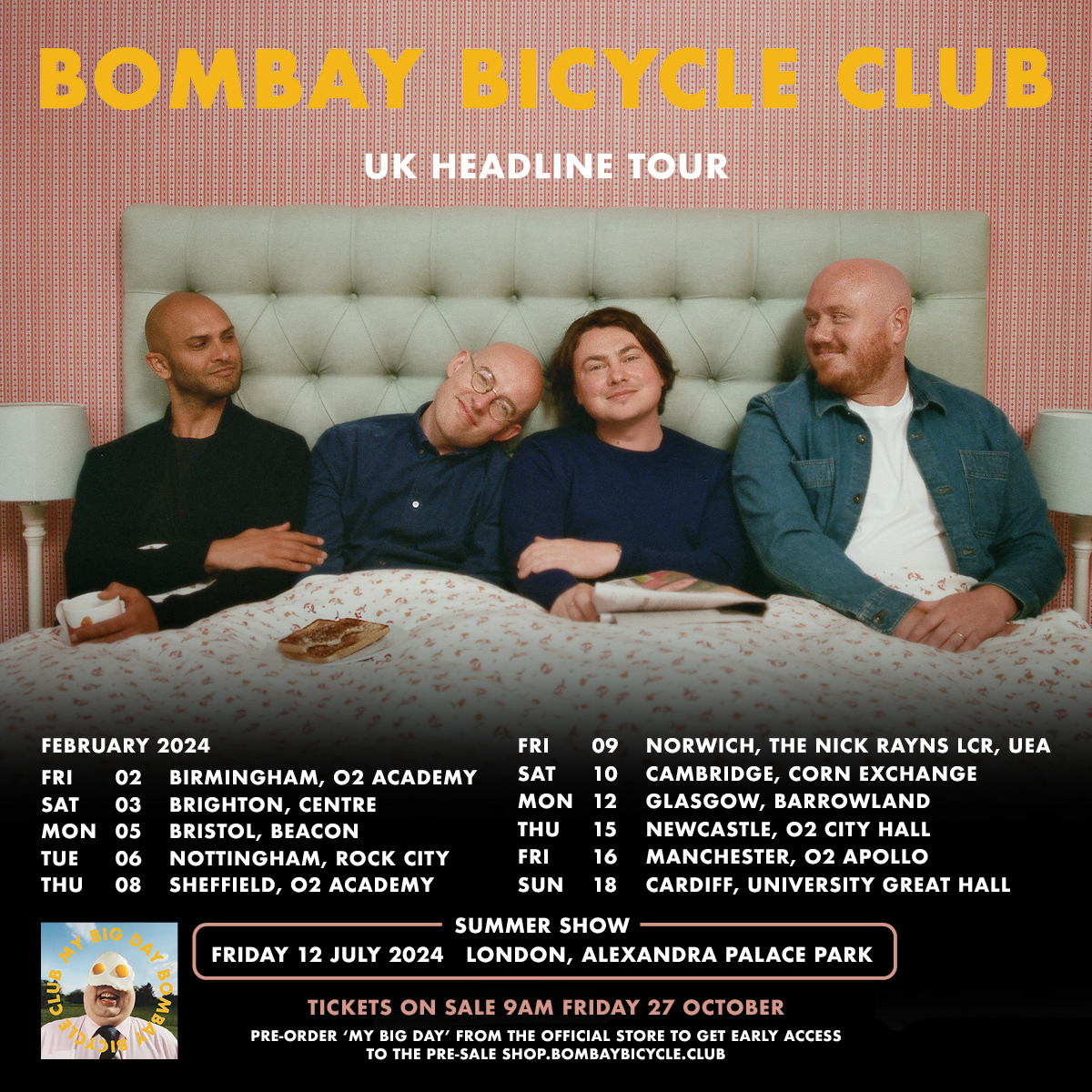 bombay bicycle club poster