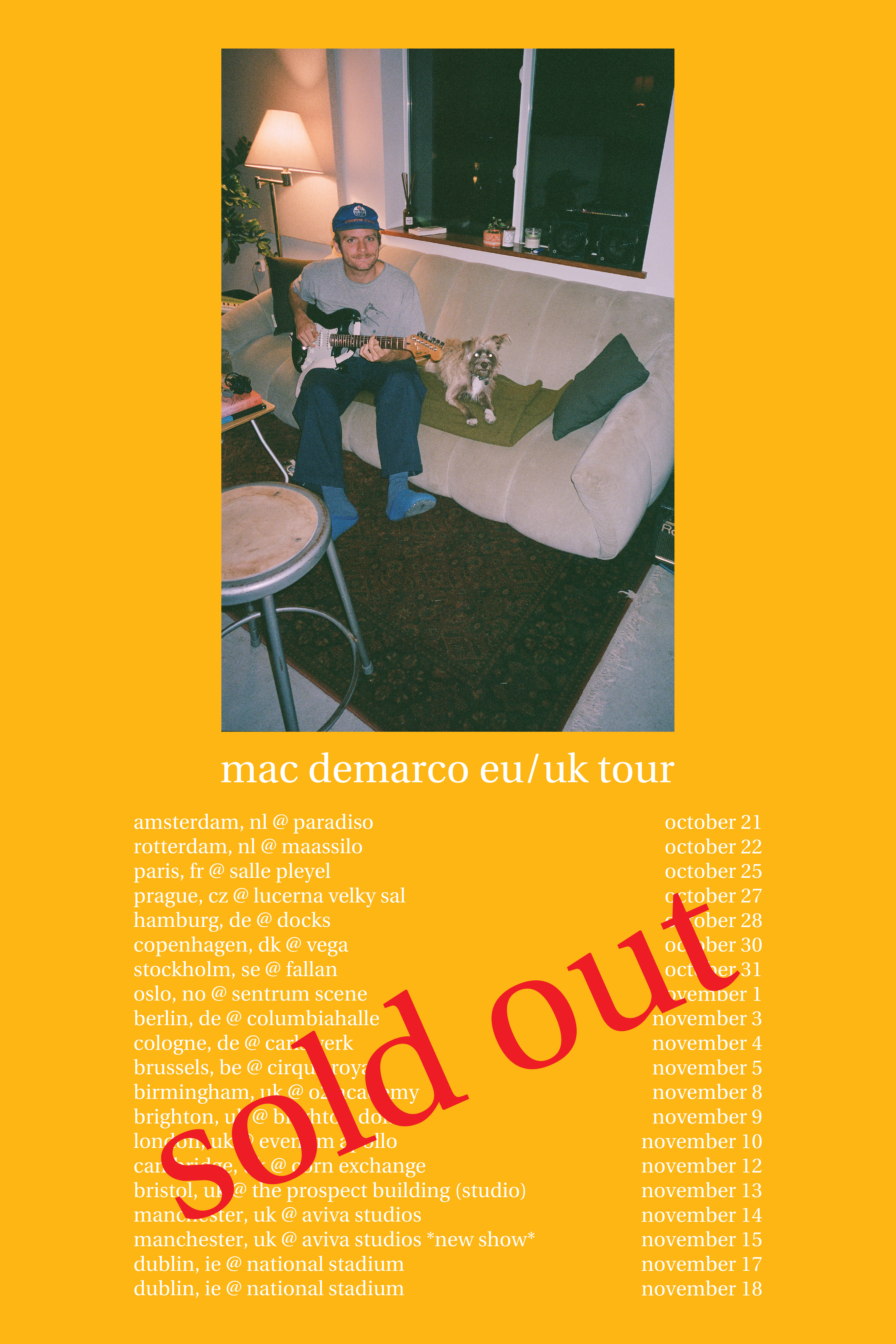 Mac Demarco poster