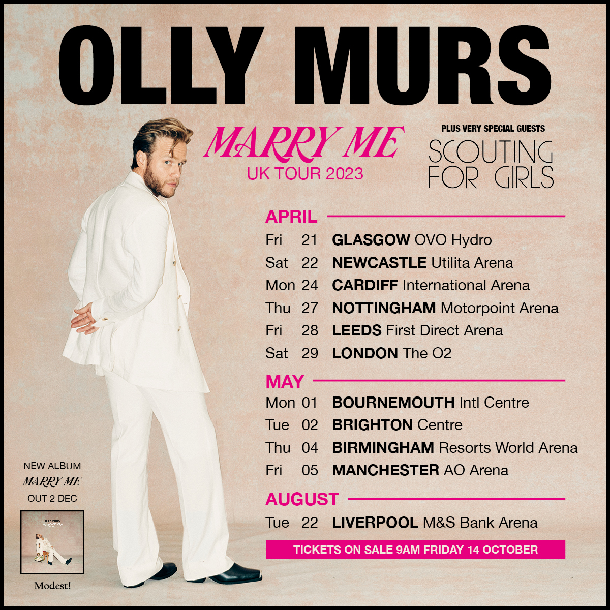 Olly Murs Tour Poster