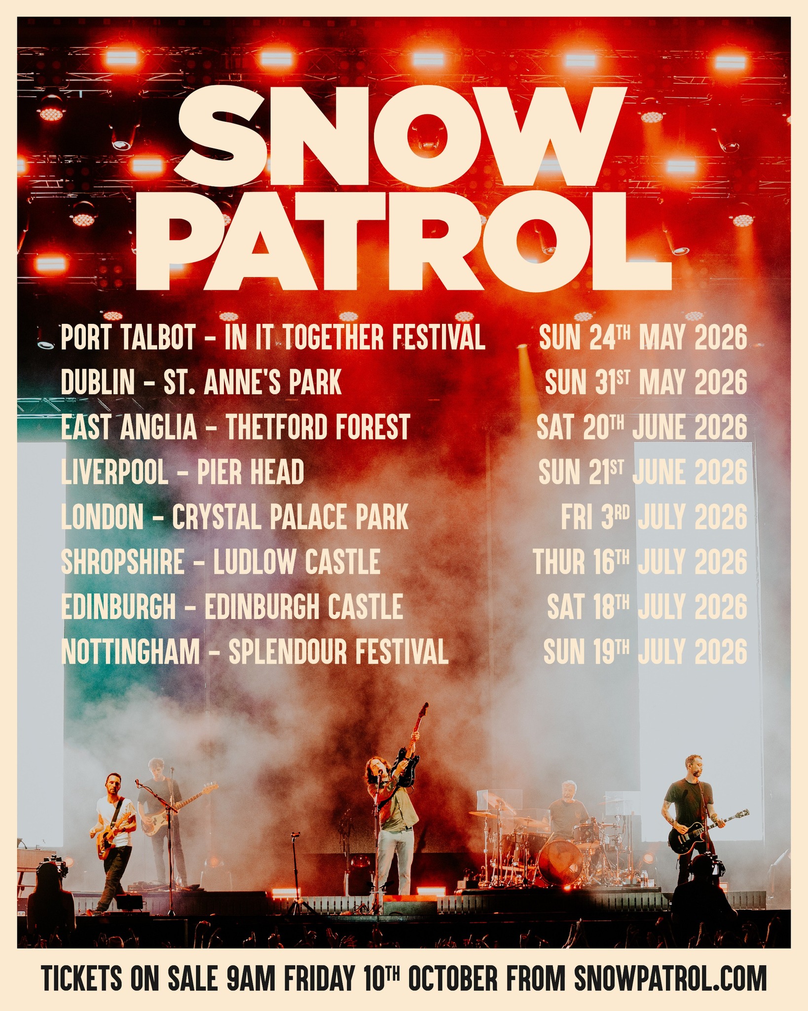 Snow Patrol poster