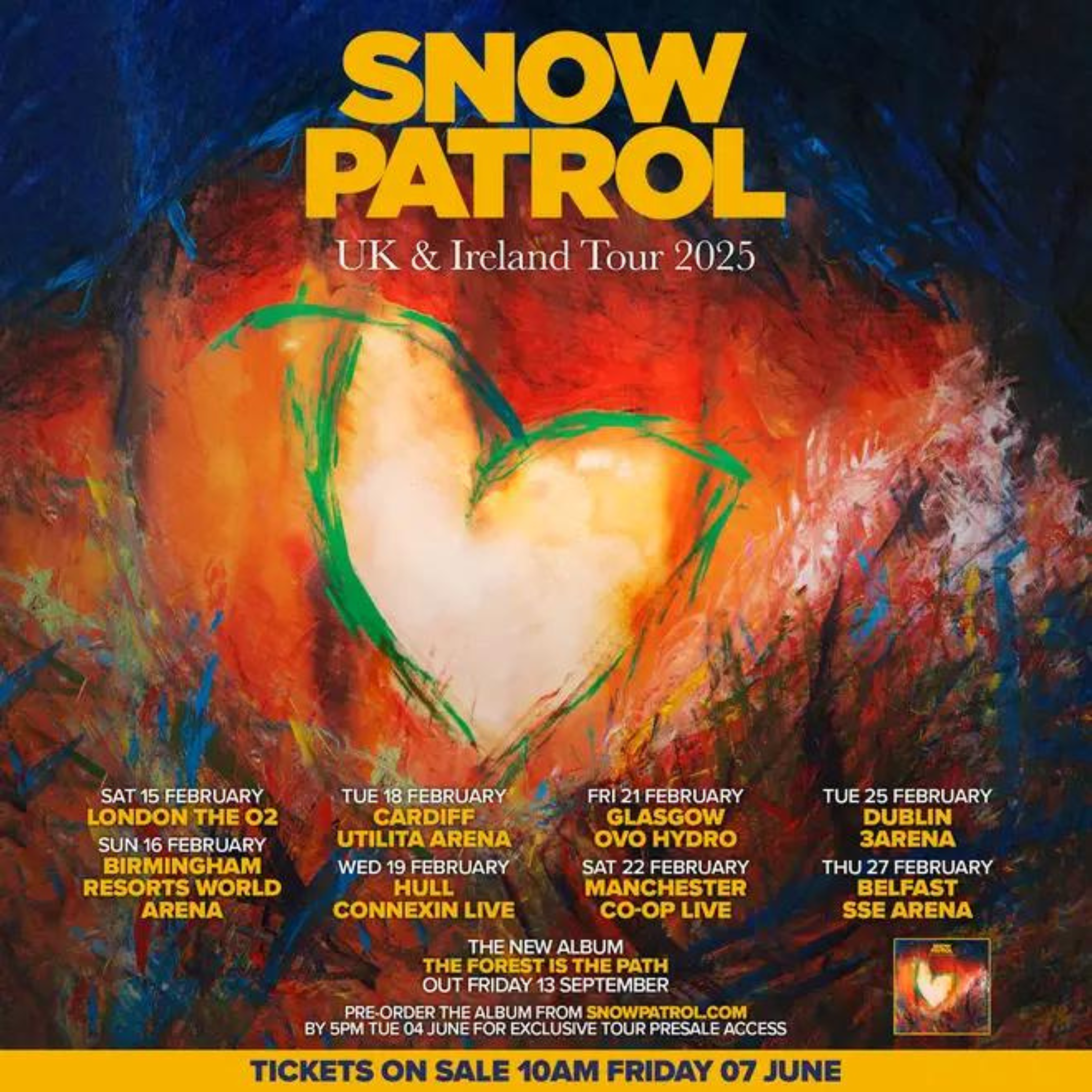 Snow Patrol poster