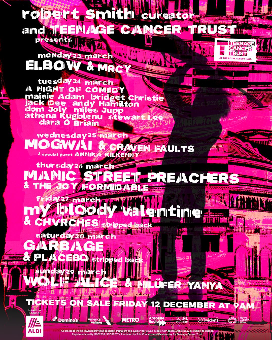 TCT Tour Poster, partners with Twickets